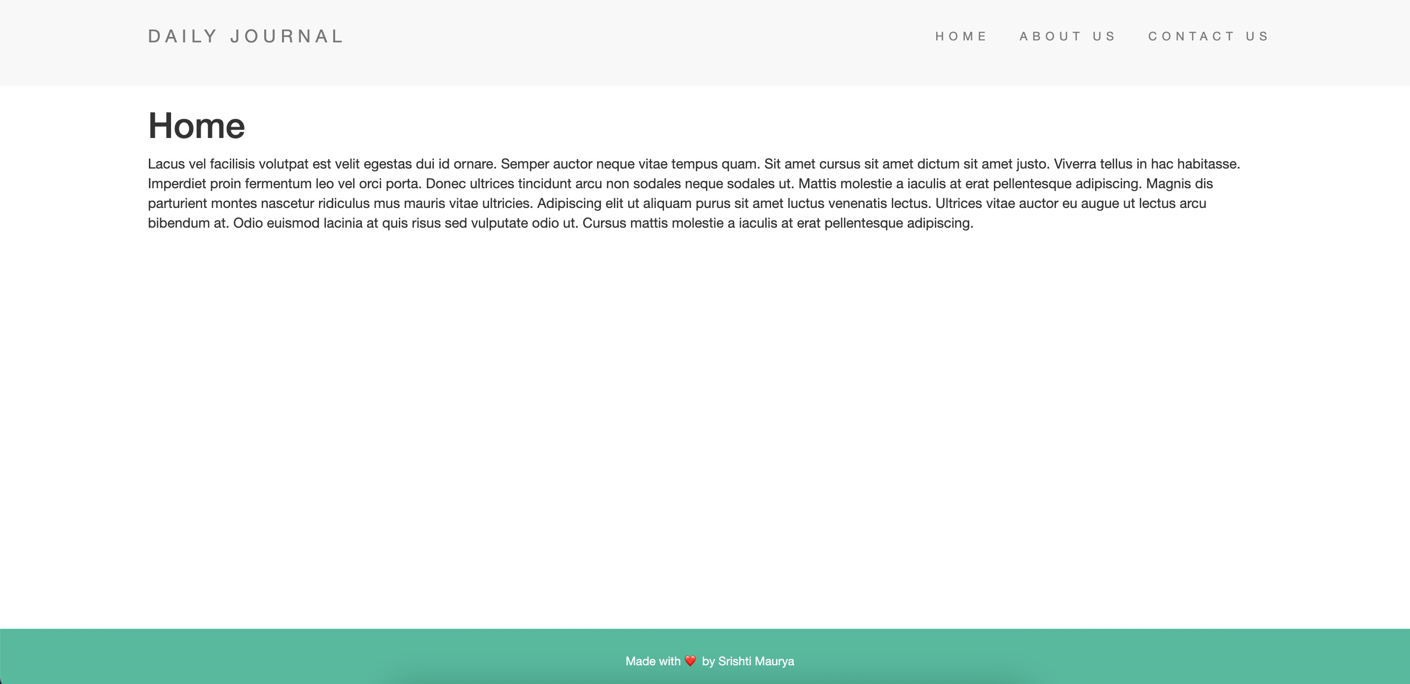Full-Stack Blog Platform